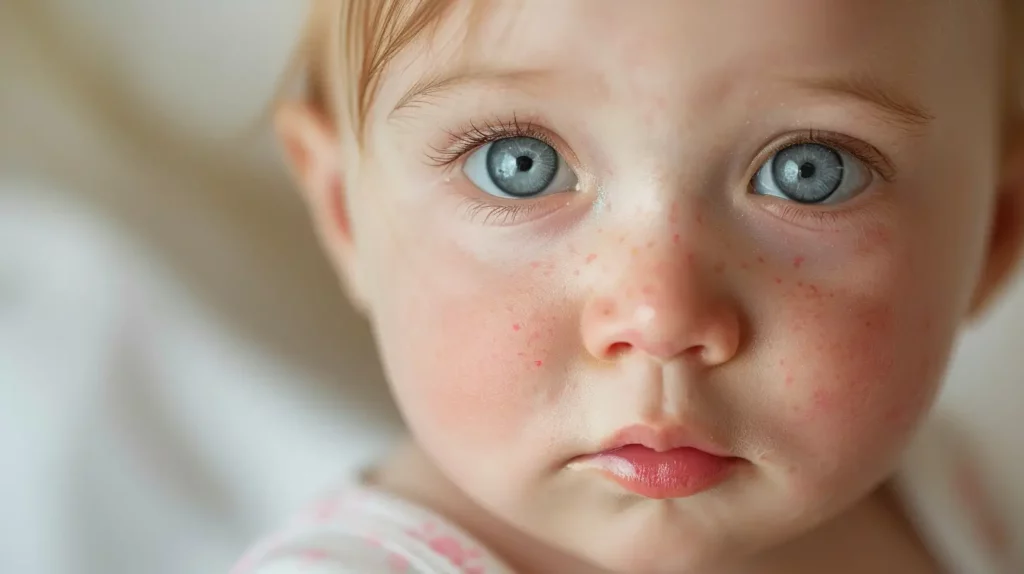 infant skin rash allerweg